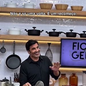 Edu Guedes retornou ao programa 'Fica com a Gente', da Rede TV!, nesta terça-feira (05)