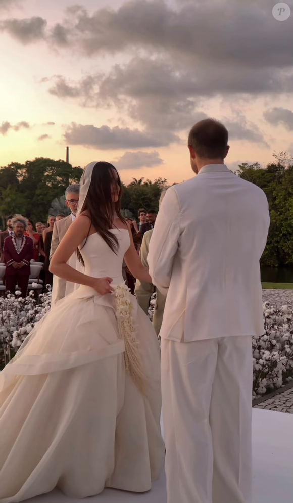 Juliette Freire e Kaique Cerveny celebraram o casamento no Recife, em Pernambuco, nesta quinta-feira (29), em uma cerimônia marcada por referências à cultura nordestina e pela presença de amigos famosos