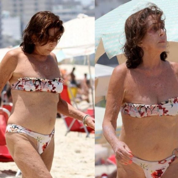 Betty Faria, protagonista da novela 'Tieta', já comentou sobre o uso de biquíni.
