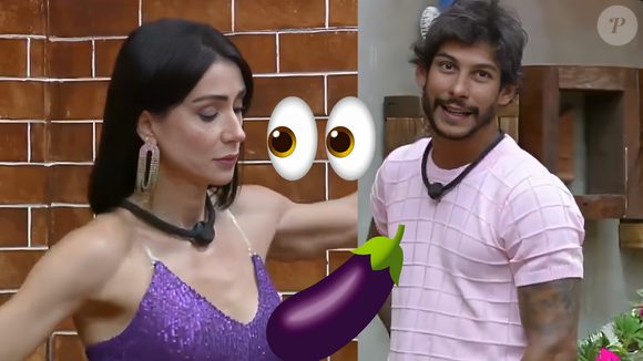 No auge da adolescência tardia? 'A Fazenda 17': Shia não controla os impulsos ao lado de Michelle (de novo) e disfarça: 'Ponho a mão no bolso'