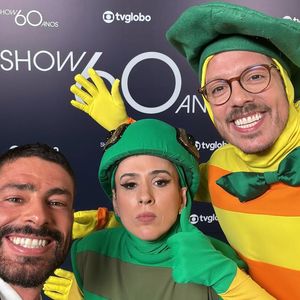 Cauã Reymond postou foto com Tatá Werneck e Fábio Porchat nesta terça-feira (29)