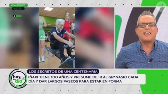 Iñaxi Lasa tem 101 anos e atribuiu mudança na alimentação como um dos fatores da boa disposição: 'Moramos no campo e temos fartura de frutas e verduras. Também consumimos carnes brancas, embora antigamente comêssemos carne bovina'