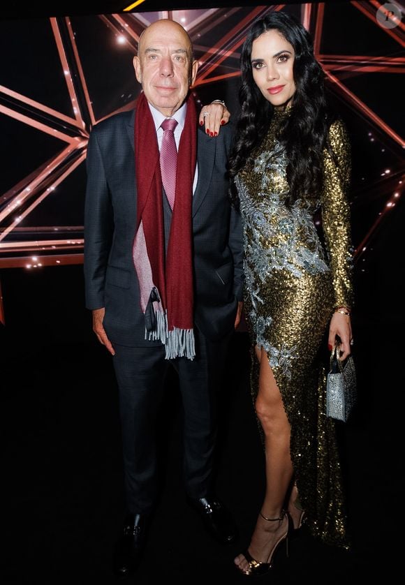 Daniella Albuquerque e o marido, Amilcare Dallevo Jr., estiveram na festa de 50 anos de Leo Dias