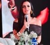 Grávida da segunda filha com Neymar, Bruna Biancardi exibiu sua beleza em um look marrom