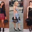 De slip dress com transparência à legging com ilusão de ótica inusitada: 19 fotos dos looks criativos e extravagantes de famosas na Semana de Moda de Paris até agora