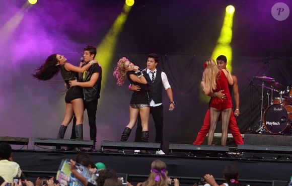 Show de 'Rebelde' fazia sucesso nos anos de 2011 e 2012
