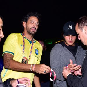 Filho de Ivete Sangalo, Marcelo, aparece ao lado de Tiago Maia em evento esportivo em São Paulo nesta sexta-feira (19)