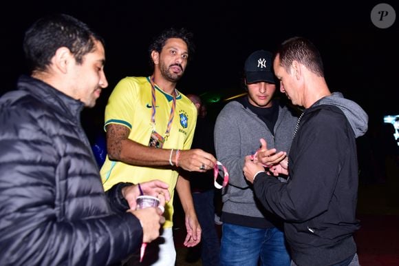 Filho de Ivete Sangalo, Marcelo, aparece ao lado de Tiago Maia em evento esportivo em São Paulo nesta sexta-feira (19)