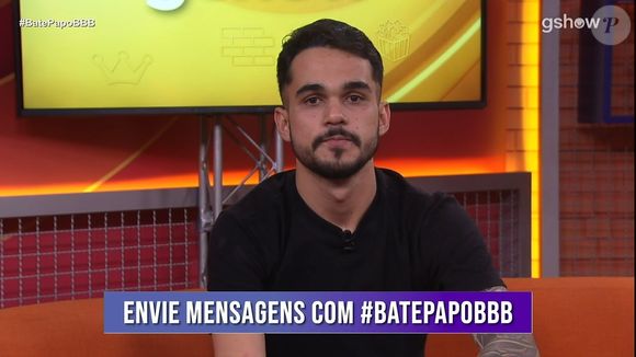 João Gabriel, eliminado do 'BBB 25', participou do 'Bate-Papo BBB' na madrugada desta quarta-feira (9)