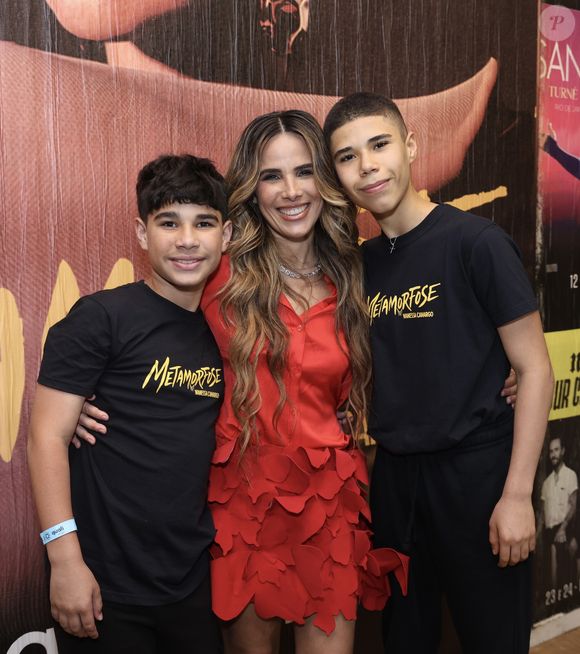 Wanessa Camargo é mãe de João Marcus, de 13 anos, e João Francisco, de 10