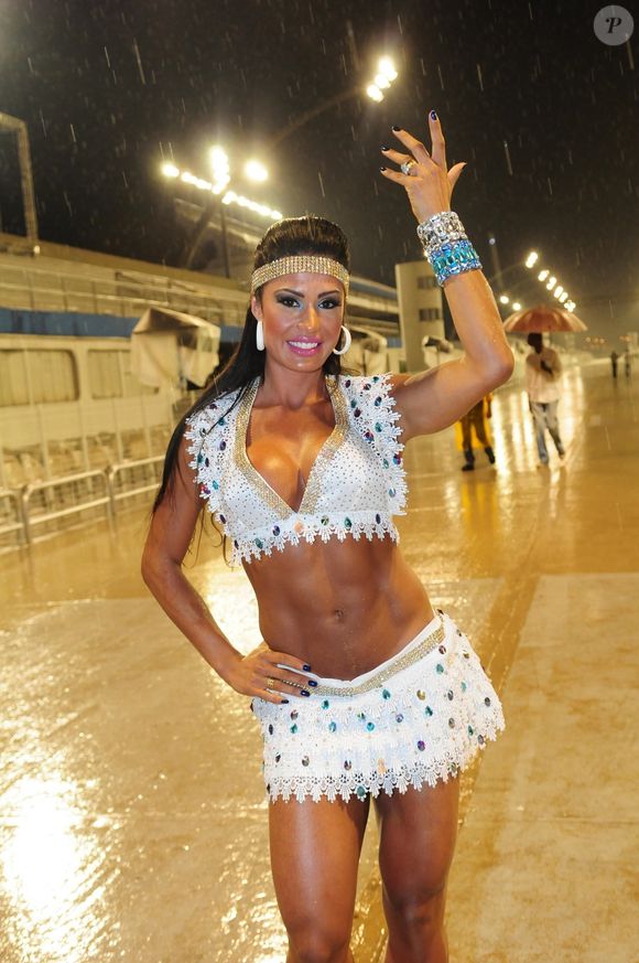 Gracyanne Barbosa também passou a se destacar no Carnaval