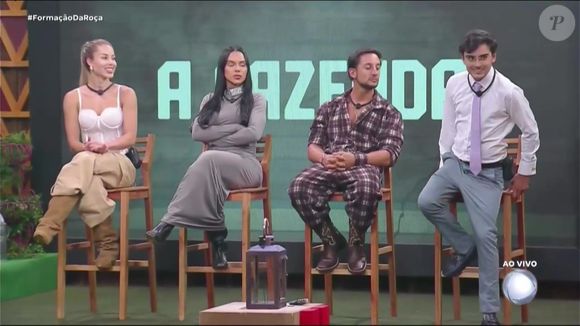 Por conta da dinâmica do jogo, Dudu Camargo voltou para o banco da Roça em A Fazenda 17