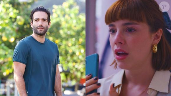Afonso (Humberto Carrão) não recebe Solange (Alice Wegmann), que o procura na TCA para pegar seu colar, esquecido em sua casa.