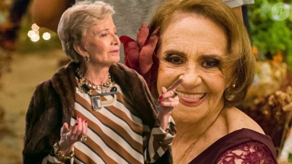 Glória Menezes e Laura Cardoso em diferentes momentos de suas carreiras: duas gerações de talento que ajudaram a construir a história da teledramaturgia brasileira