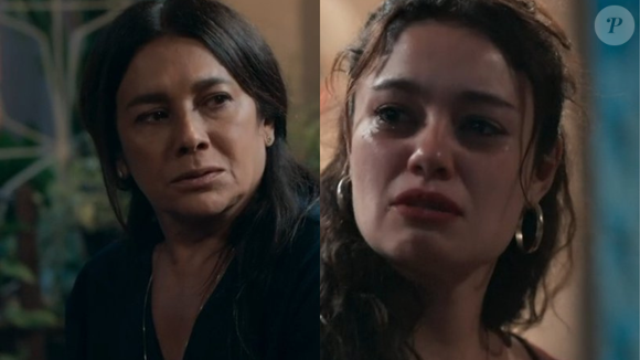 Lígia, mãe de Gerluce, melhora com remédios verdadeiros na novela Três Graças