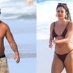Em família! Sophie Charlotte leva filho para passeio na praia com Xamã e sela reconciliação com beijão de novela no rapper. Veja fotos