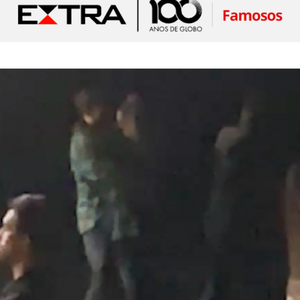 Sandy e Pedro Andrade se beijam em flagra divulgado pelo jornal Extra