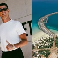 Nem só mansão, nem só iate: Cristiano Ronaldo esbanja luxo com terreno avaliado em R$ 150 milhões em ilha exclusiva de Dubai