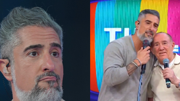 ‘Pessoas com raiva dentro de si': Marcos Mion dispensa autocrítica e reage à polêmica homenagem a Renato Aragão no 'Caldeirão'