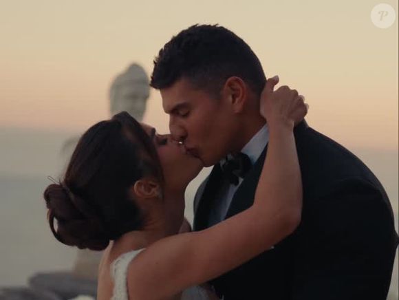 Franciny Ehlke e Tony Maleh se casaram no último sábado (11), em uma cerimônia luxuosa na Itália