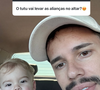Lucas Borbas contou que Arthur levará as alianças do casamento com Diulia Loregian