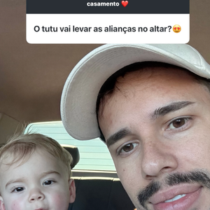 Lucas Borbas contou que Arthur levará as alianças do casamento com Diulia Loregian