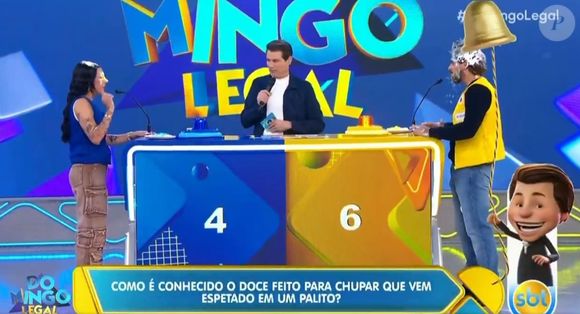 Com a participação de Ana Castela e Zé Felipe, o SBT ficou em 1º lugar em audiência em SP, com direito a sininho de Silvio Santos