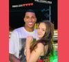 Na época, o jogador atuava pelo Flamengo. O romance não evoluiu para namoro, mas durou alguns meses e chegou a ser assumido publicamente.