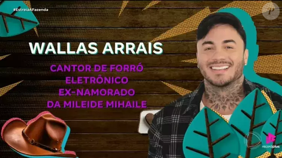 Wallas Arrais, 32 anos - Cantor de forró com grande seguimento nas plataformas e redes