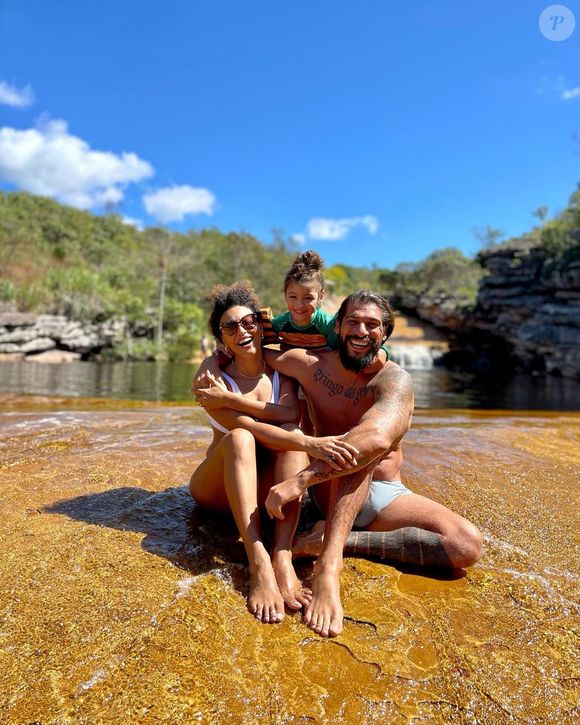 Sheron Menezzes já é mãe de Benjamin, de 8 anos, fruto do casamento com Saulo Bernard