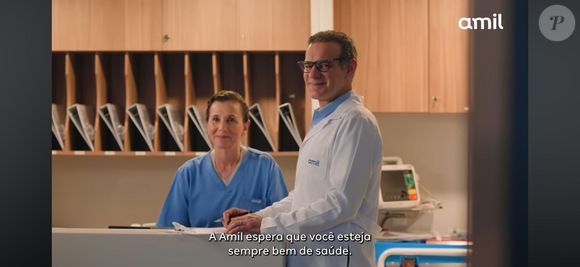 A mensagem final da campanha arremata sem piedade: 'A Amil espera que você esteja sempre bem de saúde, mas se precisar, estaremos ao seu lado'