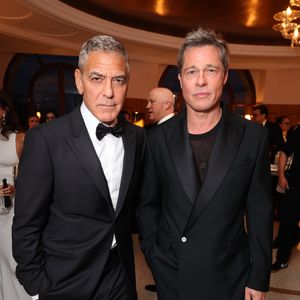 "Sou apenas dois anos mais velho que Brad Pitt, mas pareço muito mais velho. Isso costumava me frustrar, mas agora não me importo", disse George Clooney na ocasião