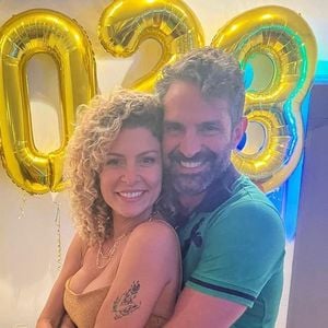 Bárbara Borges e Iran Malfitano juntos em 2023
