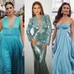 Vestido de madrinha azul claro: 55 fotos de famosas usando looks com a cor mais pesquisada do Google em 2025 para inspirar