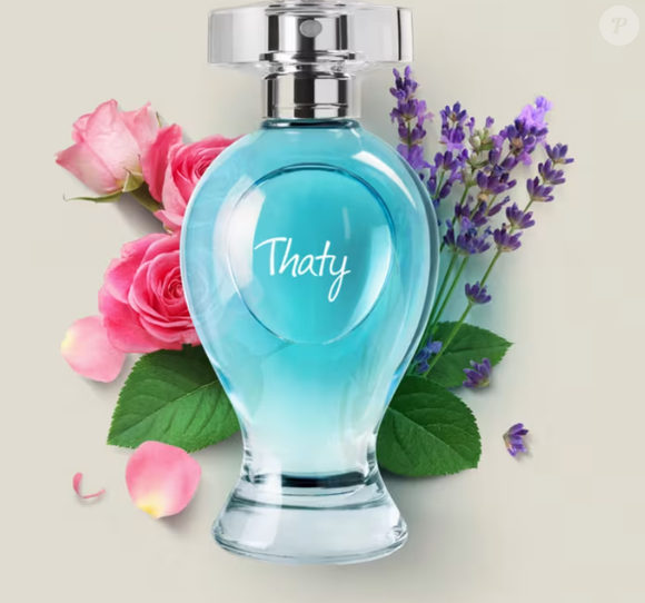 Perfume para aliviar a ansiedade: o Thaty Desodorante Colônia, de O Boticário, é uma ótima alternativa, exalando suavidade e frescor com lavanda, eucalipto, gerânio e musk.