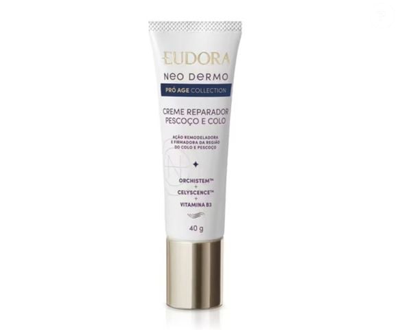 Creme Reparador Pescoço e Colo Neo Dermo Pró Age Collection, da Eudora