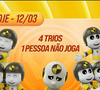 Prova do Líder do BBB 26 contou com 4 trios jogando e Marciele fora da disputa