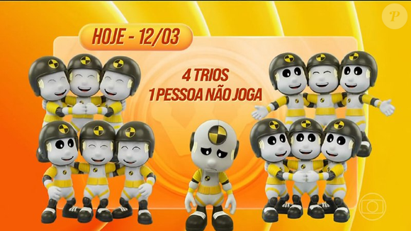 Prova do Líder do BBB 26 contou com 4 trios jogando e Marciele fora da disputa