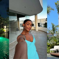 Um paraíso de 527 m², com piscina de quartzito esmeralda e natureza protagonista: essa é a mansão onde Erika Januza, de 'A Nobreza do Amor', vive no Rio de Janeiro