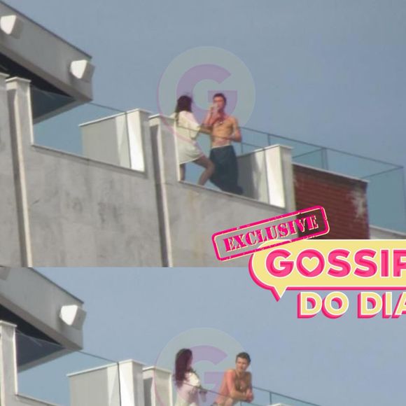 Em meio a rumores de romance,  os dois não escondem mais que estão se curtindo e, agora, voltaram a ser flagrados juntinhos, aproveitando o fim de tarde dando um mergulho e assistindo o por do sol em uma das praias cariocas.