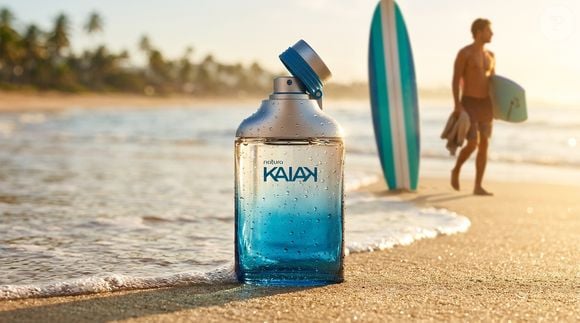 Inspirado no universo do mar e dos esportes ao ar livre, o Kaiak Masculino se tornou um símbolo de frescor e acompanha o estilo de vida de quem valoriza leveza e praticidade