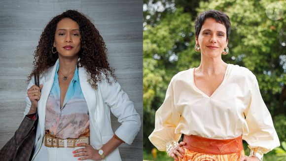 Raquel (Taís Araújo) e Celina (Malu Galli) firmam uma sociedade-fantasma no capítulo de quarta,9, de 'Vale Tudo'