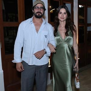 Renato Goes e Thaila Ayala no aniversário de Carolina Dieckmmann