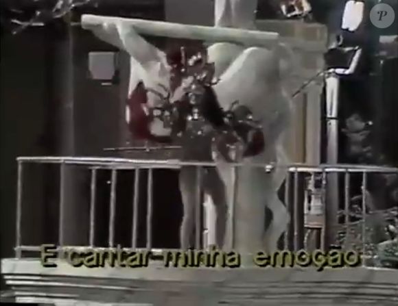 'Não percebi que estava pisando em caco de vidro': Luciana Sargentelli foi destaque do desfile do carnaval 1992 da Estácio de Sá