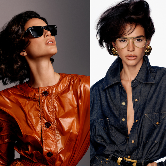 Do total jeans ao utilitarismo chic: nova embaixadora da Ray-Ban, Bruna Marquezine prova versatilidade fashion em ensaio; fotos!