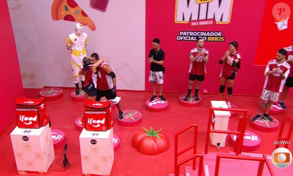 'BBB 25': Logo depois, ocorreu mais uma Na Prova do Líder - vale lembrar que o programa está no Modo Turbo.