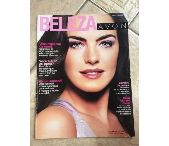 Ana Paula Arósio estampou diversas capas de revistas.