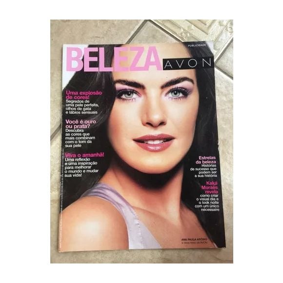 Ana Paula Arósio estampou diversas capas de revistas.