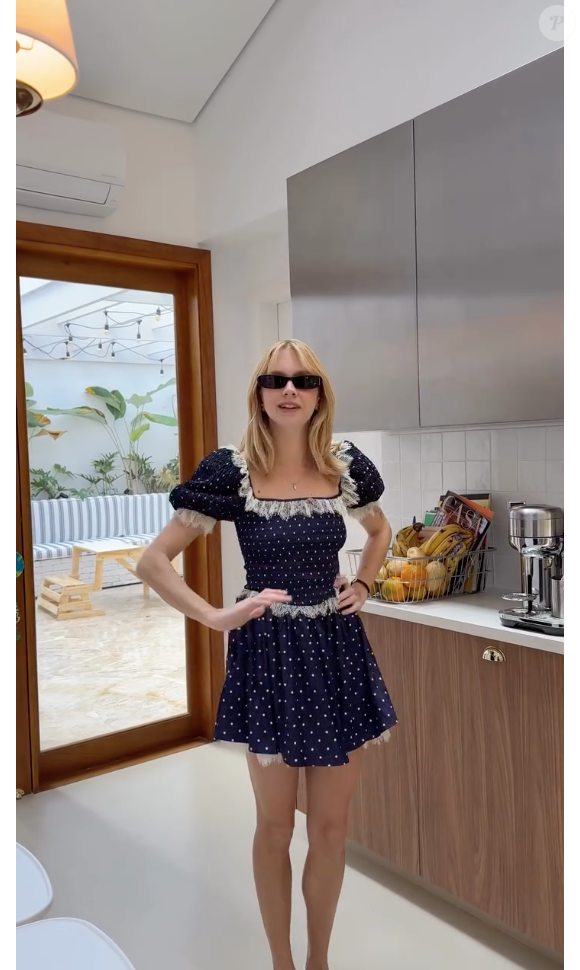 Isa Scherer mostrou detalhes de sua cozinha em um vídeo publicado nas redes sociais recentemente