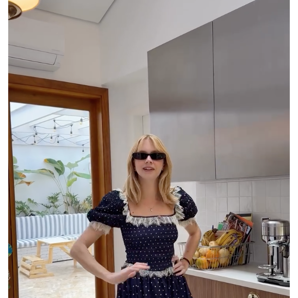 Isa Scherer mostrou detalhes de sua cozinha em um vídeo publicado nas redes sociais recentemente